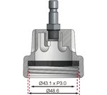 Adapter 20 für Art. 8027, 8098 für Saab Ecopower