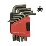 Winkelschlüsselsatz Torx 9 tlg