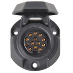 Steckdose 13-polig PVC Typ Jaeger + Dichtgummi