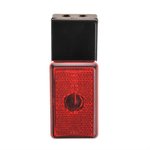 Begrenzungsleuchte rot 110x45x51mm