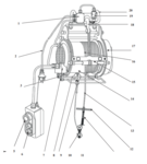 Elektrohebezeug 400/800 kg
