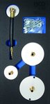 Adaptersatz für Druckluft-Bremsenentlüfter, 4-tlg.