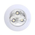 Deckenleuchte / Aufbauleuchte 3-Leds 12V 290lm ø95x25mm