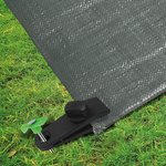 Zeltteppichklammern mit Schraube - 4er Set