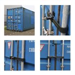 Einstellbare Anhanger- und Containerverriegelung