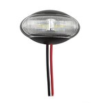 Positionsleuchte 10-30V weiß 60x34mm LED