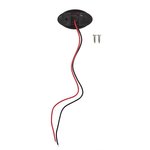 Breitenleuchte 10-30V rot weiß 60x34mm LED