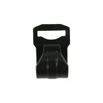 Zeltclip fur Zeltstange 20-25mm mit Schlitz schwarz