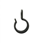 Zeltclip fur Zeltstange 20-25mm mit Schlitz schwarz