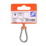 Karabiner 40x4mm  A4 Edelstahl AISI 316  450 daN