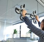 Aluminium-Vakuumheber mit 4 Saugnapfen