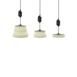 Hangelampe LED faltbar Silikon weiß dia 15cm