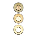 Hangelampe LED faltbar Silikon weiß dia 20cm