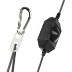Hangelampe LED faltbar Silikon weiß dia 20cm