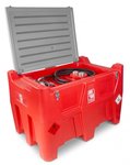 Tank Diesel rot PE 440 Liter, Pumpe 12V