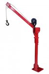 Mobilkran 300 kg mit Handwinde
