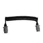 Spiralkabel 4 5M mit 2x Stecker 7-polig Metall
