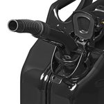 Ausgießer metall schwarz flexibel geeignet für Benzin und Diesel