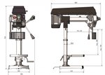 Radialbohrmaschine Durchmesser 16mm