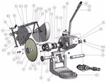 Sägequerschnitt 315mm