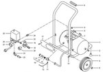 Kompaktbaukompressor hos 10 bar, 10 Liter