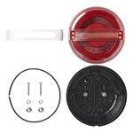 Rucklicht 3 Funktionen 140mm LED mit dynamischem Blinker