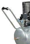 Riemengetriebener Ölkompressor verzinkter Kessel 10 bar - 100 Liter -99kg