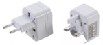 Reisestecker / Steckdosenadapter | 3-tlg.