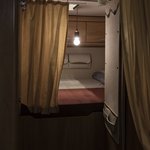 Retro Lampe Holzmotiv mit Kordel 90cm