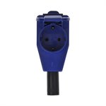 CEE-Winkelstecker + Schuko-Steckdose