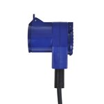 CEE Verlangerungskabel 10M mit abgewinkeltem Kontraststecker + Schukosteckdose 3x1 5mm²