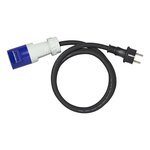 Verlangerungskabel 150cm 3x2 5mm² von Schukostecker auf CEE