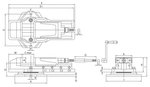 Hydraulische Fräsklemme / Maschinenklemme