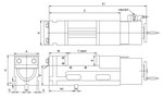 Pneumatische Maschinenspanner extra hohe Spannkraft