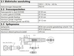 Bohrmaschine digitale Ablesung 480x175x370 mm