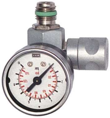 Druckregler inline mit Manometer