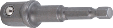 Adapter fur Bohrmaschinen Antrieb Außensechskant 6,3 mm (1/4) / Abtrieb Außenvierkant 12,5 mm (1/2)