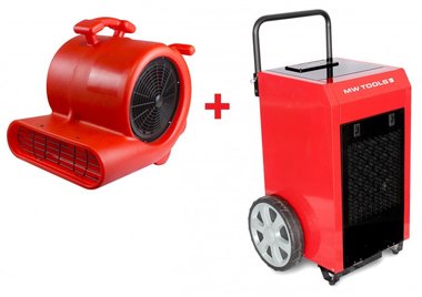 Trocknerset BD90P + Ventilator RV3000