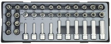 3/8 Torx Steckschlüssel Spezialsatz 38 tlg