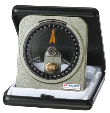 Olgetauchtes Goniometer - Metall - 0,083°