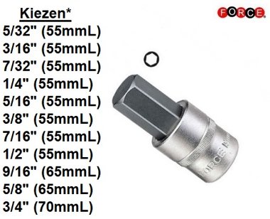 Biteinsätze Innensechskant 1/2 (55mmL)