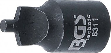 Ventileindrehwerkzeug fur Stahlventile Antrieb Innenvierkant 6,3 mm (1/4)