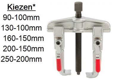 Universal Schnellspann-Abzieher 2-Armig