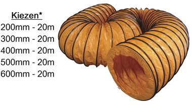 Schlauch für Ventilatoren 20 Meter