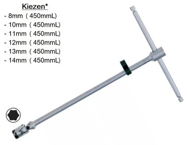 3/8 Universal T-Griff-Schlussel