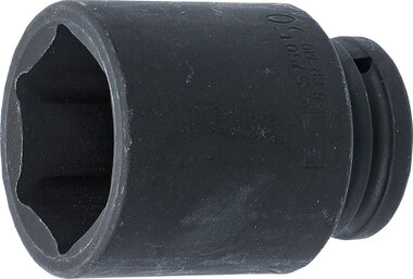 Kraft-Steckschlussel-Einsatz Sechskant, tief Antrieb Innenvierkant 20 mm (3/4) SW 50 mm