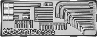 Torx-Kombinationssatz 52-teilig