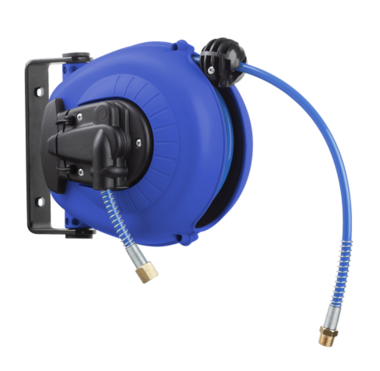 Professional Automatischer Schlauchaufroller fur Luft mit 5+1 m Schlauch DN 06