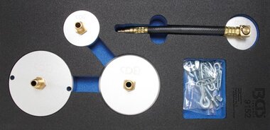 Adaptersatz für Druckluft-Bremsenentlüfter, 4-tlg.