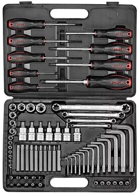 Steckschlusselsatz E-torx 73-teilig